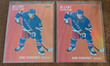 2025-26 UD Allure - Gabe Perrault Red Orange RC x 2 #CF-16