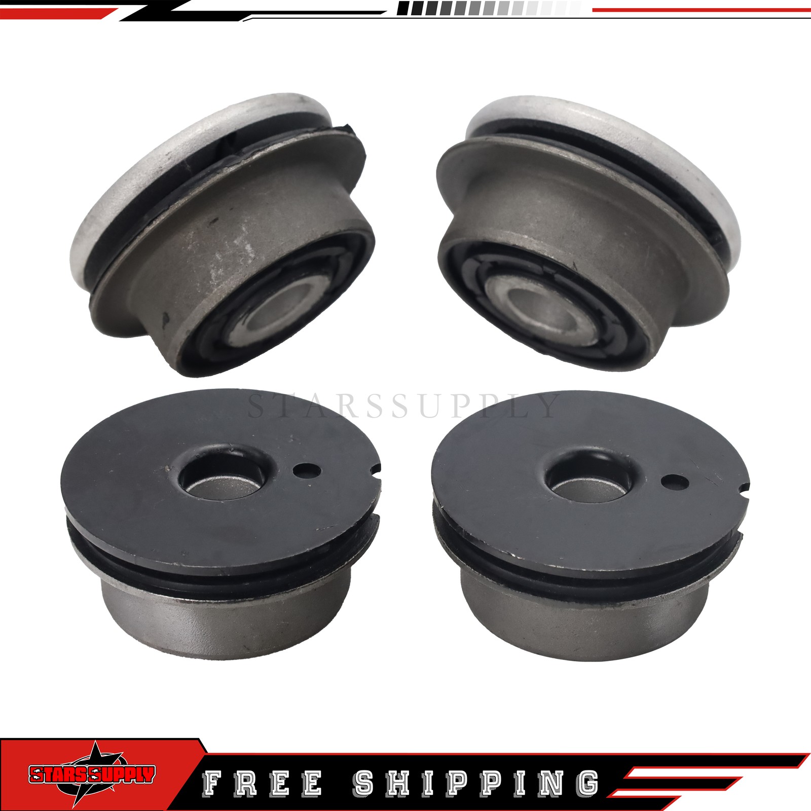 Maserati Quattroporte 2009-2013 Front Upper Control arm bushings 4 pcs P/N 980139889