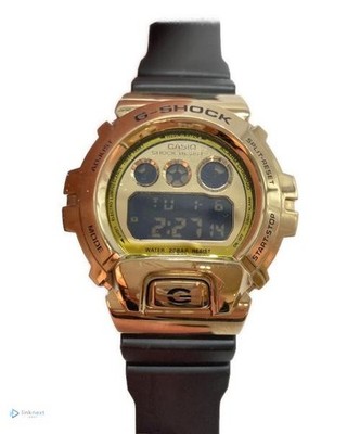 CASIO G-Shock GM-6900G Men's Digital Watch Gold-Tone Bezel