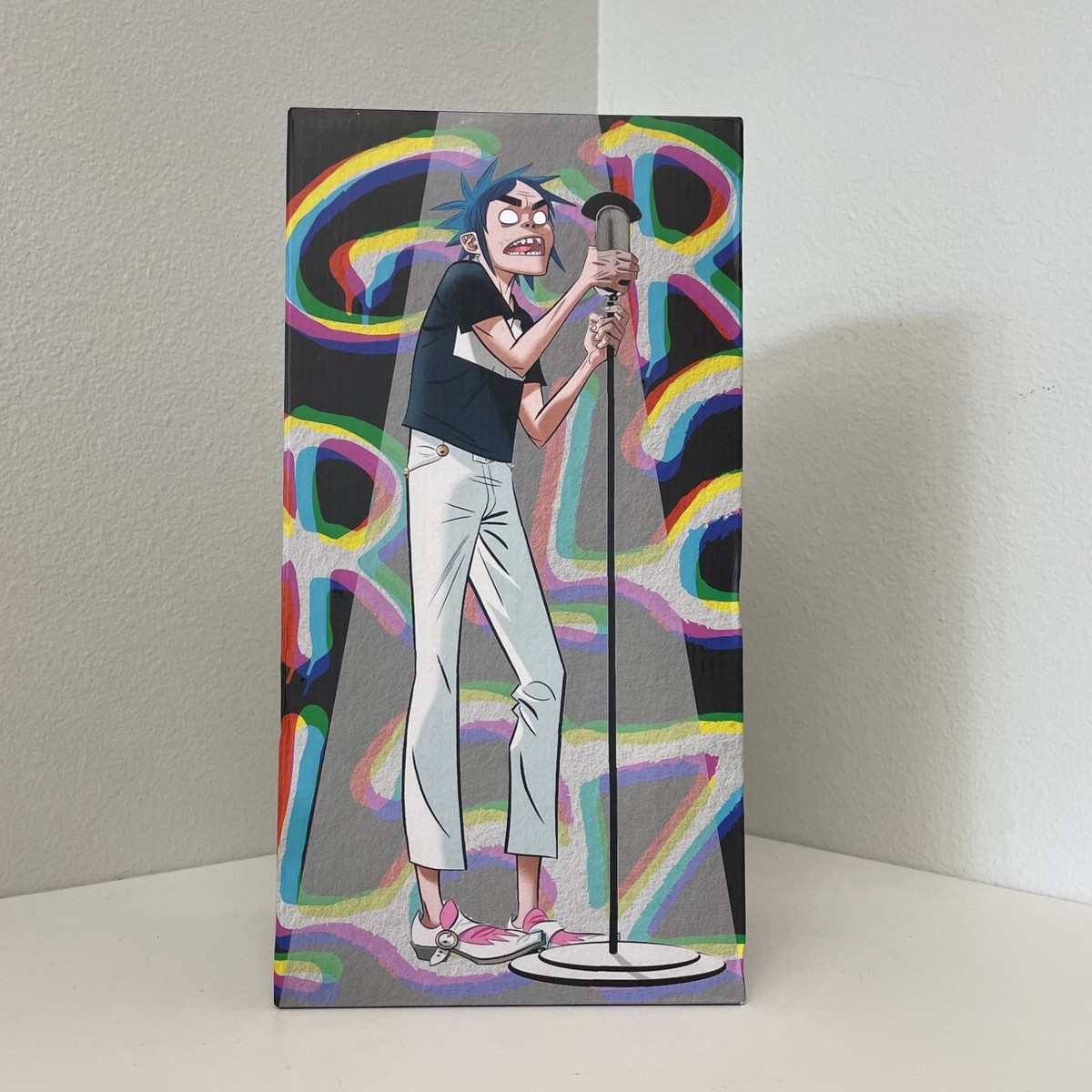 Superplastic Gorillaz 2D Vinyl Action Figure Light up Eyes LE 12