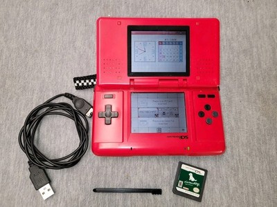 Nintendo DS NDS Original Phat Red Handheld