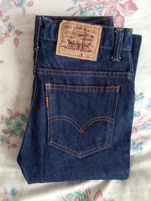 Levis 630-0217 Orange Tab Vintage Jeans W30 28X30 28X32 Indigo Rigid Denim