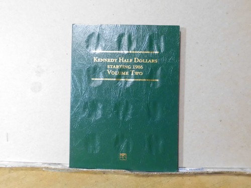 KENNEDY HALF DOLLARS starting 1986 vol.2 - LITTLETON FOLDER