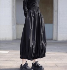 Japanese Street style loose wide leg pants casual trousers women