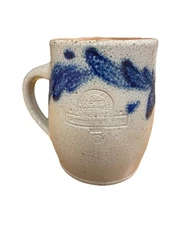 Salt Glazed Mug Rowe Pottery Works Cambridge Wi.