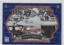 2012 Cooperstown Blue Crystal Collection /499 Charlie Comiskey Charles HOF 0f8