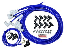 Blue 90 Ceramic 8mm Spark Plug Wire Kit Set High Temperature Silicone V8 Hei Blue 90 Ceramic 8mm Spark Plug Wire Kit Set High Temperature Silicone V8 Hei