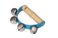 Meinl NINO962B Sleigh Bells Glockenkranz, Blau