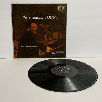Count Basie   The Swinging Count! Verve Clef MGV-8090 Mono LP Plays Great