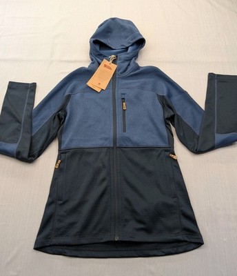 New Womens Fjallraven Jacket Abisko Trail Fleece Zip Hoodie Size Small $150