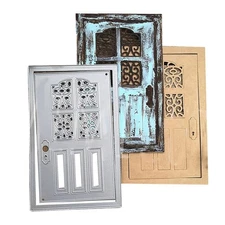 Gate Door Metal Die Cuts, Cutting Dies for Card Making Clearance, Embossing D...