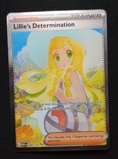 Lillie's Determination 184/132 Me01: Mega Evolution Holo for sale