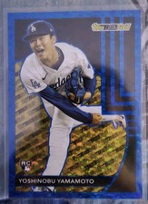 Yoshinobu Yamamoto 2024 Topps Update Black Gold Blue #BG13
