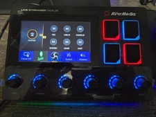 AVerMedia LIVE STREAMER NEXUS AX310 Audio Mixer DV602 Used.