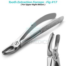 Surgical Dental Extraction Forceps For Upper Molar Tooth Teeth Extracting Fig 17