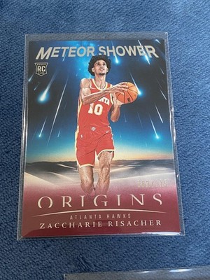 2024-25 Panini Origins #2 Zaccharie Risacher Meteor Shower Maroon /115
