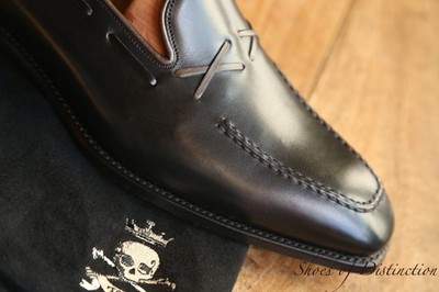 Barker schwarz schwarz Leder Spitze XX Bit Halbschuhe Schuhe Herren UK 9,5 US...