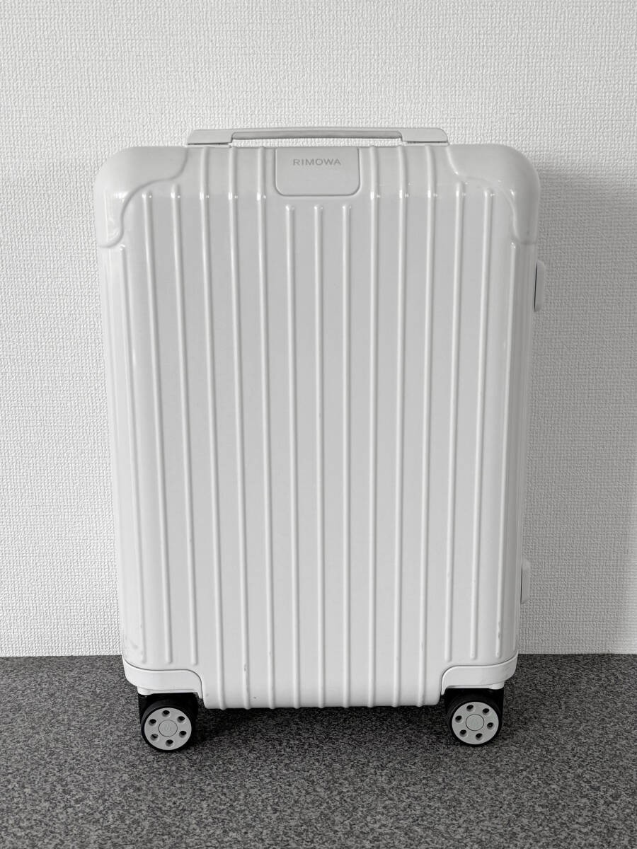Rimowa Essential Cabin S 34L White 4 wheels Carry Case Suitcase