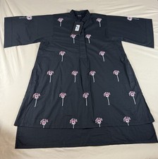 Khaadi Womens Embroidered Cotton Kurti Tunic Top Size 12