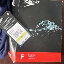 Speedo Women's Swimsuit One Piece Pro LT Super Pro Solid Size 4 30 Blue NWT