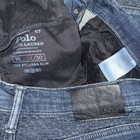 Polo Ralph Lauren Sullivan Slim Stretch Moto Indigo Denim Jeans 34x30 — photo 2