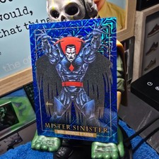 Marvel Masterpieces 92 Platinum Blue Traxx Mister Sinister Skybox #58 2024