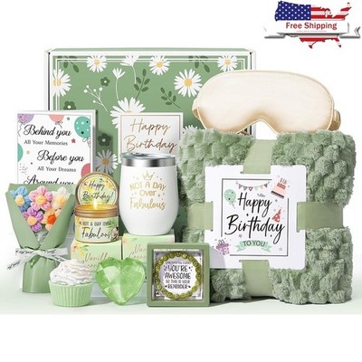 Birthday Gift Basket Women Relaxation Spa Set Best Friend Gifts Unique Items New
