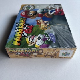 Mario Kart 64 Brand New Factory Sealed Authentic Nintendo 64 N64 VGA WATA CGC