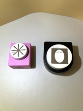 McGill Stacking Crystal Paper Punch  Large Photo Frame Punch. Both Large.