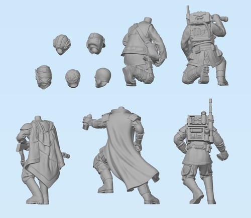 Star Wars Legion Miniatures - Alliance Partisans Anti-Empire Infiltration Squad - Picture 3 of 3