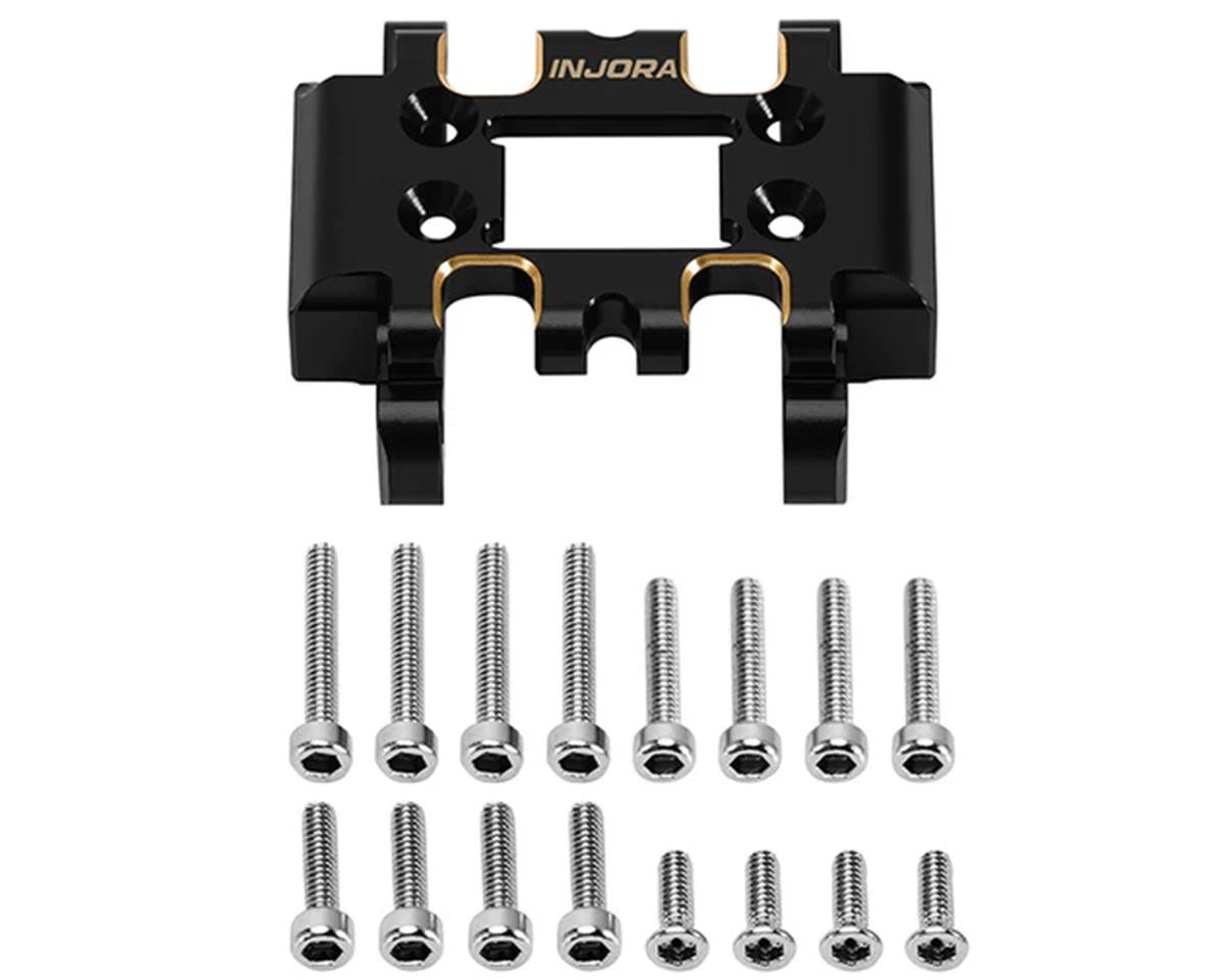Injora Redcat Ascent-32 Brass Skid Plate (Black) (8.4g) [INJASC32-03BK]🌟✨25 Years on eBay! 250,000+ feedback!✨🌟