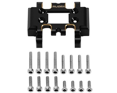 Injora Redcat Ascent-32 Brass Skid Plate (Black) (8.4g) [INJASC32-03BK]