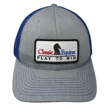 Classic Equine Play To Win Trucker Hat Multicolor One Size Mesh Back Richardson