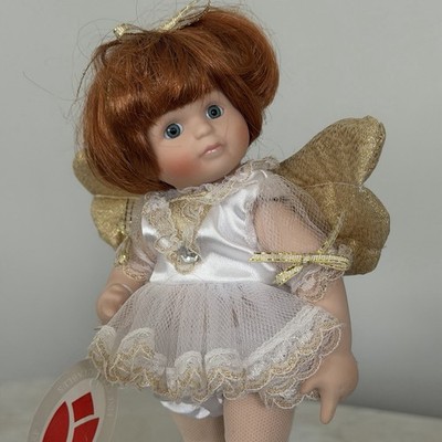 Delton Product Corp Fine Collectable Ballerina 9  Angel Porcelain Doll