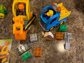 LEGO Duplo Lot 10597 Disney Mickey Train & 10812 Dump Truck & Tracked Excavator