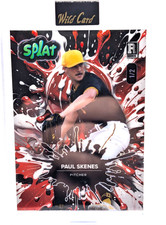 Wild Card SPLAT Paul Skenes Rookie Serial Numbered 2/2 #SBRED01-PS Baseball Card