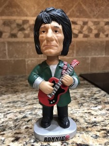 ローリングストーンズボブルヘッド　ロンウッド ☆バブルヘッド フィギュア ROLLING STONES RON WOOD ローリング