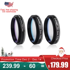 SVBONY SV227 1.25'' SHO Filter H-Alpha OIII SII 5nm Astrophotography Set
