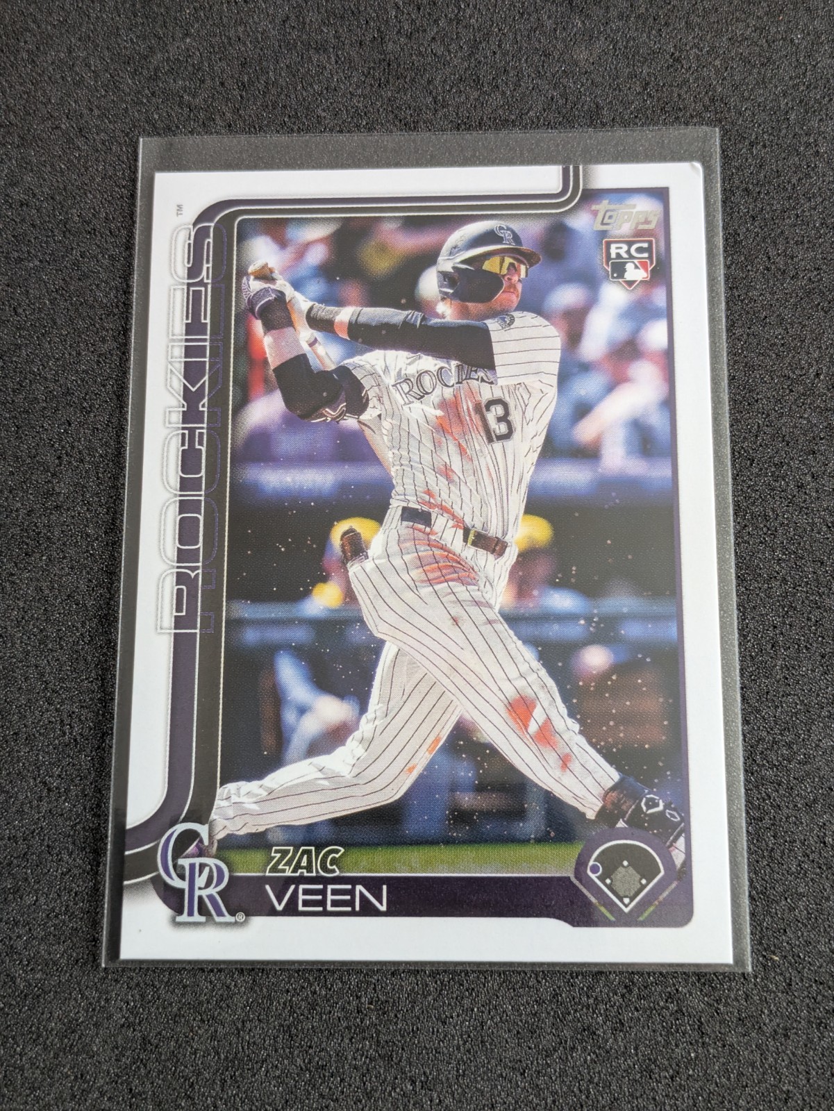 2025 Topps Update Series - Zac Veen Rookie #US286 Colorado Rockies MLB
