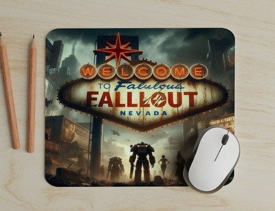 Fall Out Mouse Pad great for Office or Gaming Personalize