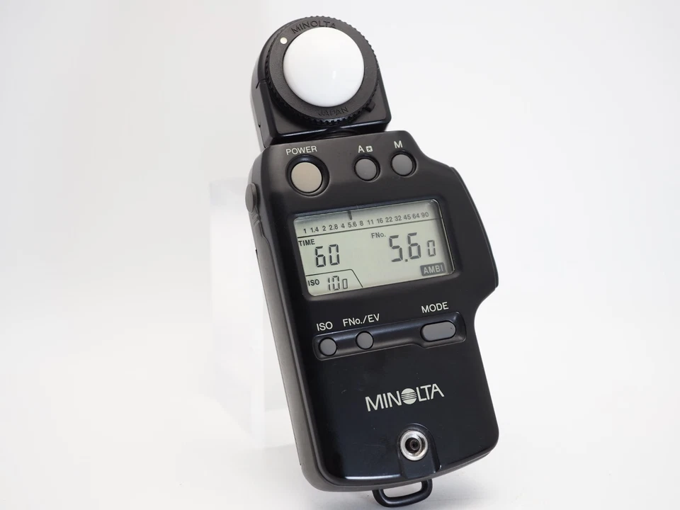 [COMO NUEVO con Estuche] Medidor Automático Minolta IV F Medidor de Luz de Exposición Digital JAPÓN #J113 Foto 4 de 4