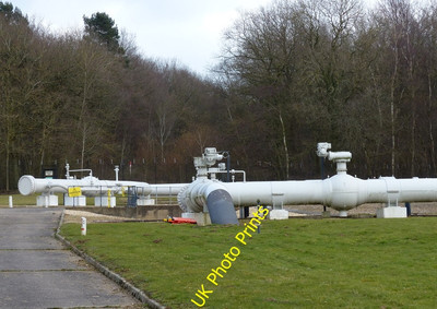 Foto 6x4 Duddington Gaspipeline Anlage neben dem Jurassic Way Fußp c2016
