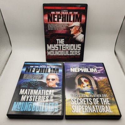 On the Trail of the Nephilim DVDs, Episodes 1-3, Near-Mint Discs, Tested Working