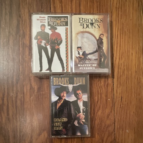 Brooks & Dunn Lot of 3 Cassettes
