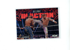 2026 Upper Deck Allure AEW Will Ospreay #81 In Action Red Pulsar
