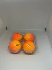Vice Golf Balls Neon Orange Pack of 4