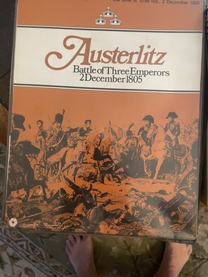 Vintage SPI The Battle of Austerlitz December 2, 1805 Board Game Wargame 1980