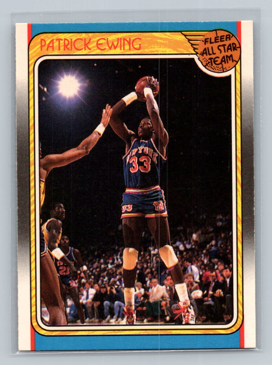 Patrick Ewing 1988-89 Fleer #130 New York Knicks