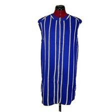 BB Dakota Zea Women’s Shift Dress Size Small Indigo Lined Sleeveless