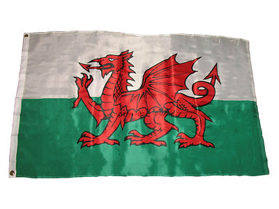 3x5 Wales UK United Kingdom Premium Flag Banner Grommets fade resistant 100D